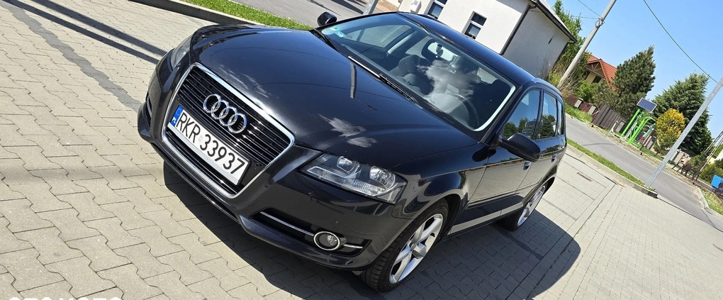 Audi A3 cena 33000 przebieg: 201500, rok produkcji 2010 z Debrzno małe 407